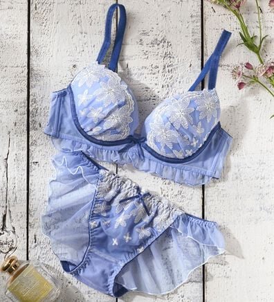 YU'NOW（ユナウ）の「プチプラブラ＆ショーツセット（ブラジャー＆ショーツセット）」