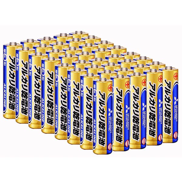 「三菱　アルカリ乾電池　お買得セット（テレビ・オーディオ・カメラ機器）」｜詳細画像