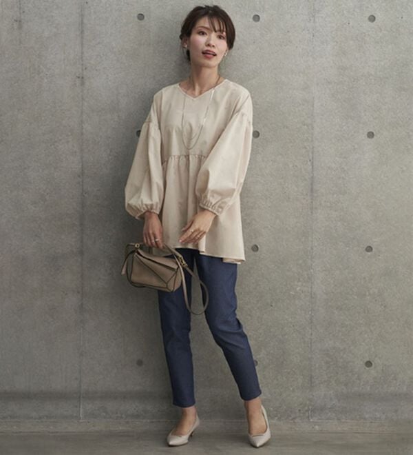 BELLUNA（ベルーナ）の「ペプラムチュニック（チュニック）」｜詳細画像