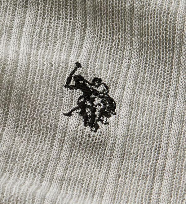 GeeRA（ジーラ）の「【ＵＳ．ＰＯＬＯ．ＡＳＳＮ】配色シアーカーディガン（ニットカーディガン）」｜詳細画像