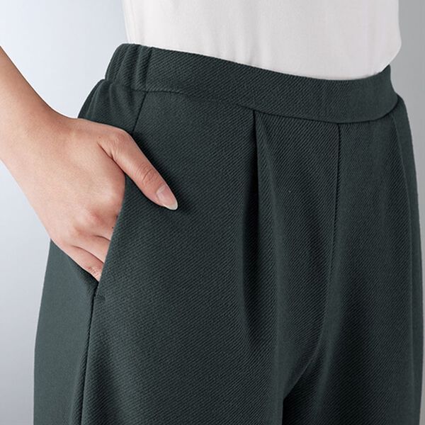 BELLUNA（ベルーナ）の「あったかツイルゆったりパンツ（ワイドパンツ・ガウチョ）」｜詳細画像