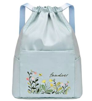 「折りたためる便利なリュックサック（リュック）」｜ブルー