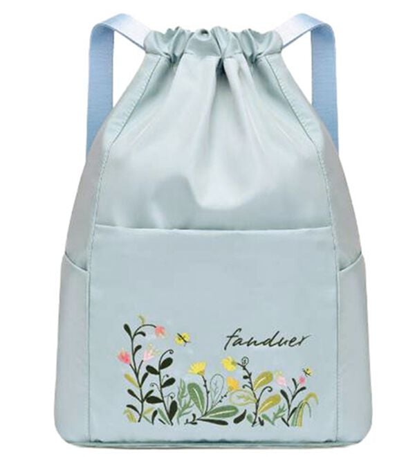 「折りたためる便利なリュックサック（リュック）」｜ブルー