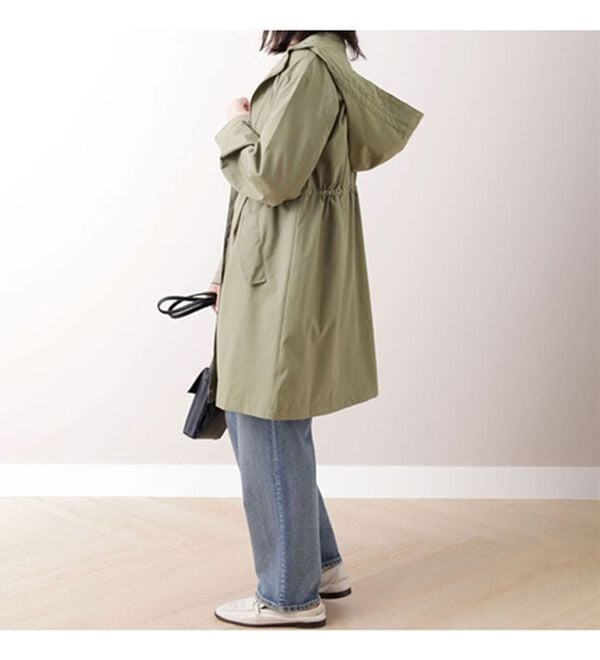 BELLUNA（ベルーナ）の「防風はっ水ロング丈マウンテンパーカー（ロングコート）」｜詳細画像