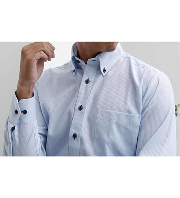 「【５枚セット】品質自慢！形態安定メンズワイシャツ（メンズワイシャツ）」｜詳細画像