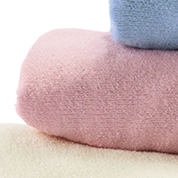 iellio（イエリオ）の「ぐーんと伸びてぴったりフィットシーツ（敷布団カバー・シーツ）」｜タオルピンク