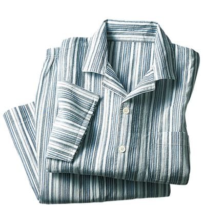 「綿１００％楊柳パジャマ（メンズルームウェア）」