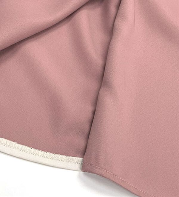 Pierrot（ピエロ）の「ラインデザインラップブラウス（ブラウス）」｜詳細画像