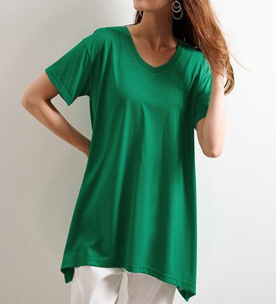 RANAN（ラナン）の「【新色追加・動画】ひんやり！レディゆるシルエットＴシャツ（カットソー）」