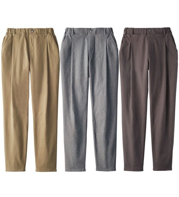 ルフラン（ルフラン）の「【３本組】ゆるっとはく柔らか綿混パンツ（その他パンツ）」｜3本組