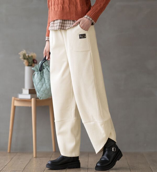 ルフラン（ルフラン）の「【３本組】理想の裏ファー。バレルパンツ（その他パンツ）」｜詳細画像