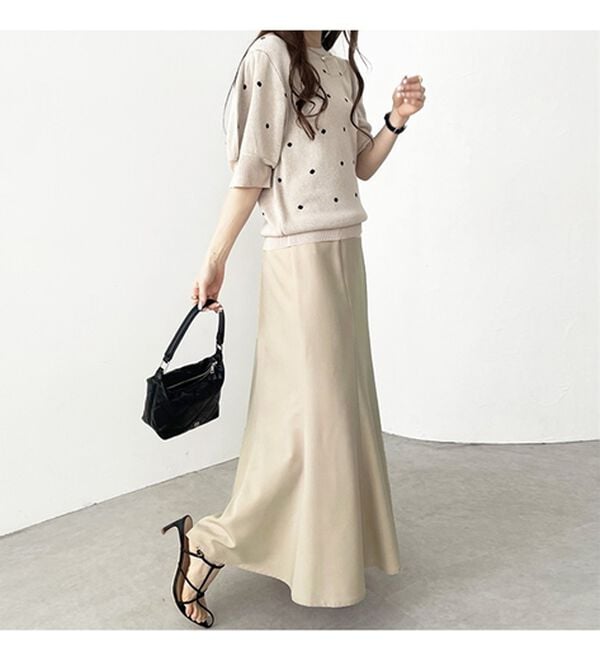 GeeRA（ジーラ）の「ストレッチマーメイドスカート（ロングスカート）」｜詳細画像