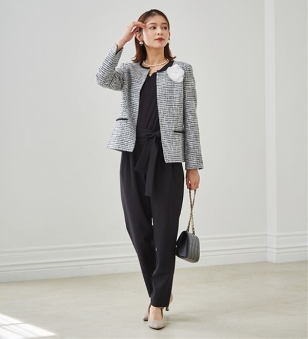 RANAN（ラナン）の「【４点セット】洗える！選べるボトムスーツセット（パンツスーツ）」｜詳細画像