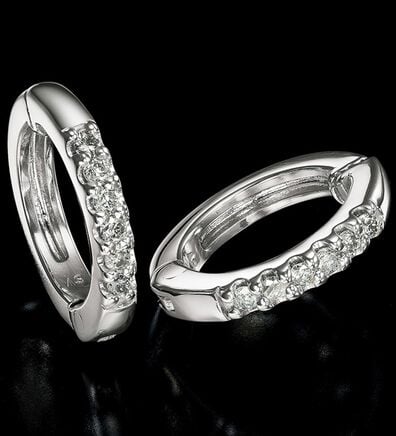 ルフラン（ルフラン）の「煌めきダイヤ　イヤークリップ（イヤリング・ピアス）」