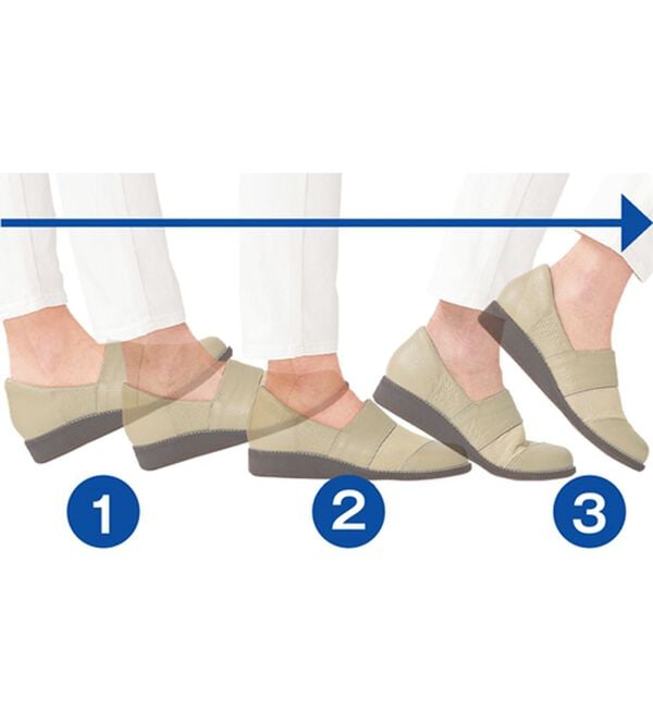 ルフラン（ルフラン）の「メディフィット５Ｅストレッチ切り替えスリッポン（スリッポン）」｜詳細画像