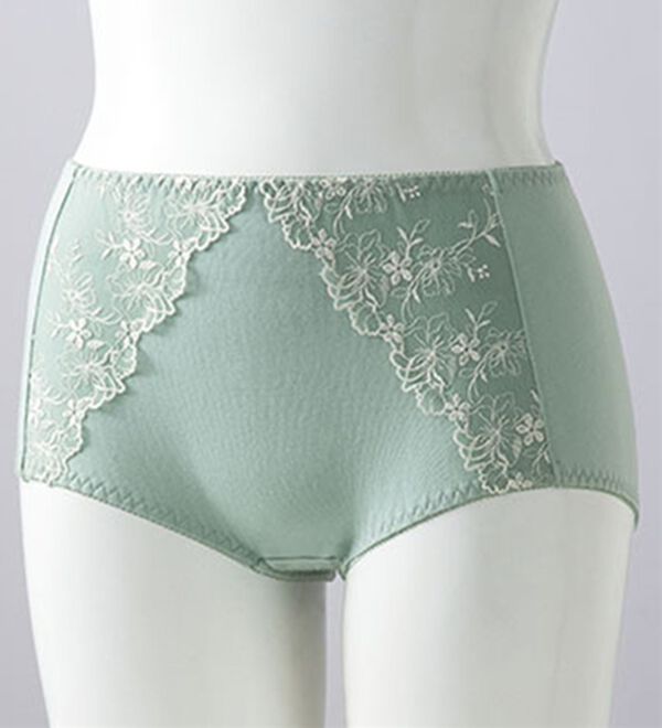 LAVIENNE（ラヴィエンヌ）の「綿９５％のすっぽり華やかショーツ　単品（ショーツ）」｜詳細画像