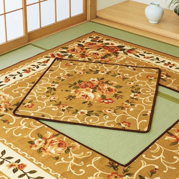 「絵羽柄はっ水加工カーペット（カーペット）」｜詳細画像