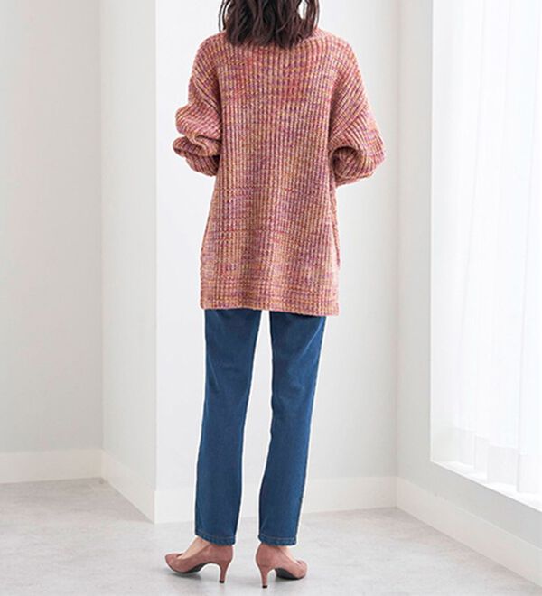 BELLUNA（ベルーナ）の「裏ベロアストレッチ素材レギンスパンツ（フルレングスパンツ）」｜詳細画像