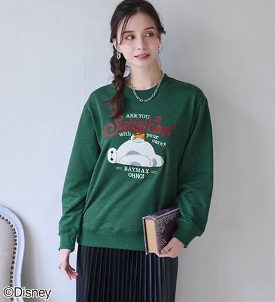 BELLUNA（ベルーナ）の「＜Ｄｉｓｎｅｙ＞【ベイマックス】さがら刺しゅう裏毛トレーナー（カットソー）」