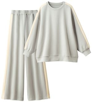 ルフラン（ルフラン）の「らくちんすぎるハンサムスーツ（セットアップ）」｜グレー