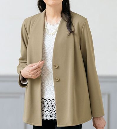 ルフラン（ルフラン）の「美ラインカットソージャケット（その他ジャケット）」