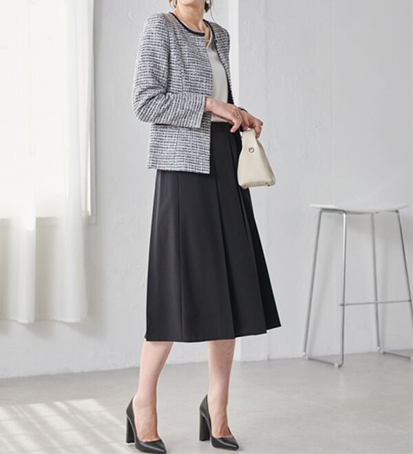 RANAN（ラナン）の「【４点セット】洗える！選べるボトムスーツセット（パンツスーツ）」｜詳細画像