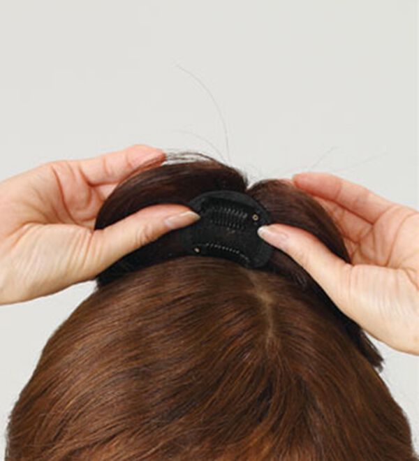 「人毛１００％お買得　つむじピース（ウィッグ・ヘアピース・エクステ）」｜詳細画像