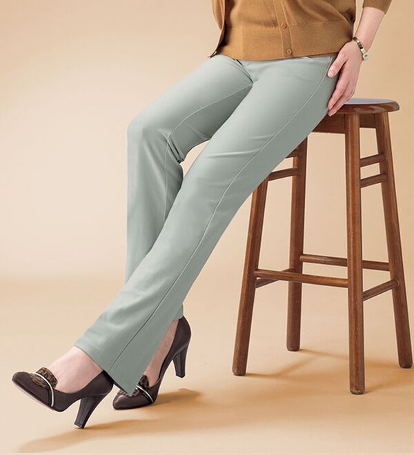 ルフラン（ルフラン）の「座・ビューティーパンツ（フルレングスパンツ）」｜詳細画像