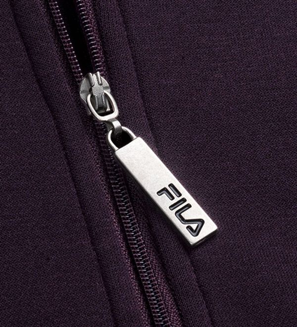 BELLUNA（ベルーナ）の「＜ＦＩＬＡ＞とろみ素材配色切替ハーフジップ使いチュニック（チュニック）」｜詳細画像
