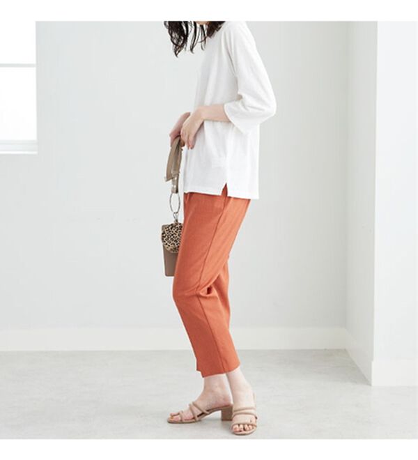 BELLUNA（ベルーナ）の「サイドリボン使いニットベストアンサンブル（アンサンブル）」｜詳細画像