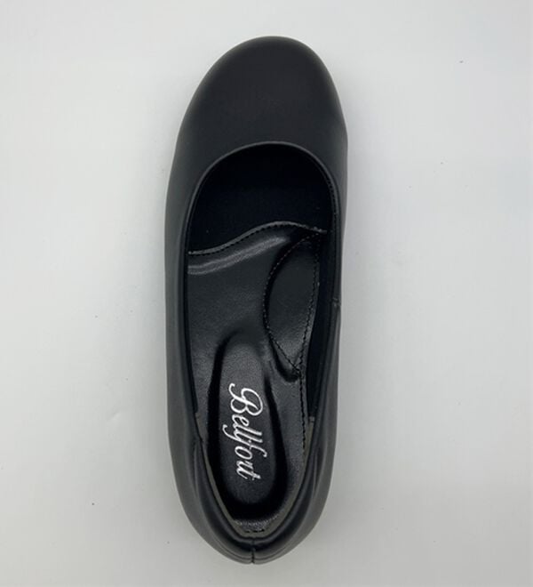 BELLUNA（ベルーナ）の「５Ｅ牛革ゆったりウェッジパンプス（パンプス）」｜詳細画像