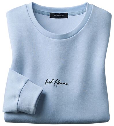 「＜イネド　オム＞なめらかクルートレーナー（メンズトレーナー）」