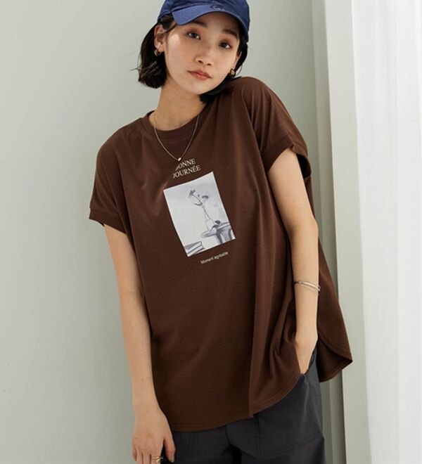 BELLUNA（ベルーナ）の「サラリ綿混！ゆったりドルマンプルオーバー（カットソー）」｜詳細画像