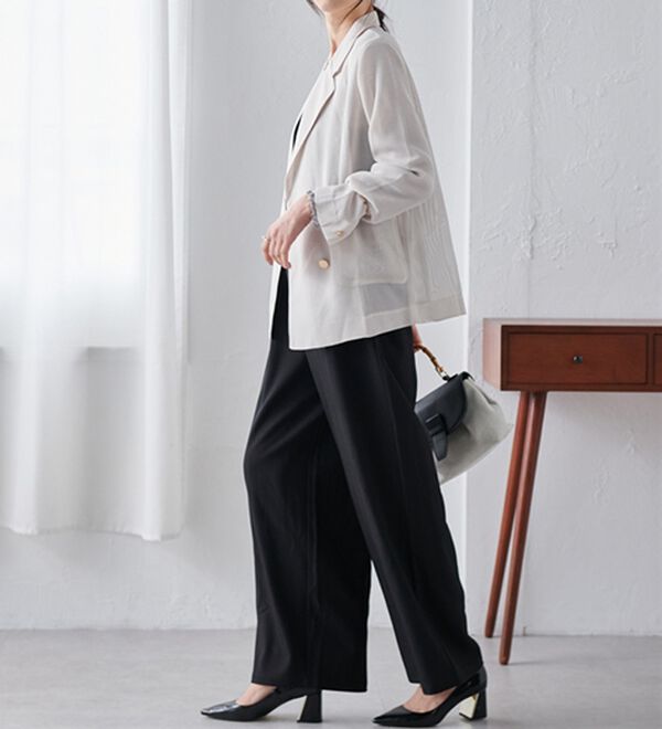 美品✨23ss ガリャルダガランテ リネン メッシュ シングル ジャケット メッシュダブルボタンジャケット(テーラードジャケット) | al