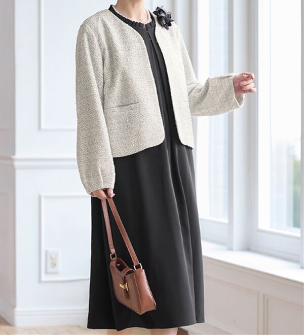 Viola e Viola（ヴィオラ エ ヴィオラ）の「【４点セット】入卒お任せ！２ジャケットワンピーススーツ（その他スーツ）」｜詳細画像