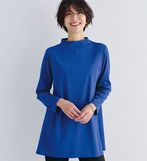 BELLUNA（ベルーナ）の「艶やかコットン１００％チュニック（チュニック）」｜詳細画像