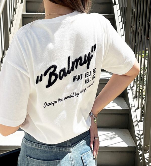 GeeRA（ジーラ）の「サガラ刺繍バックロゴＴシャツ（Tシャツ）」｜詳細画像