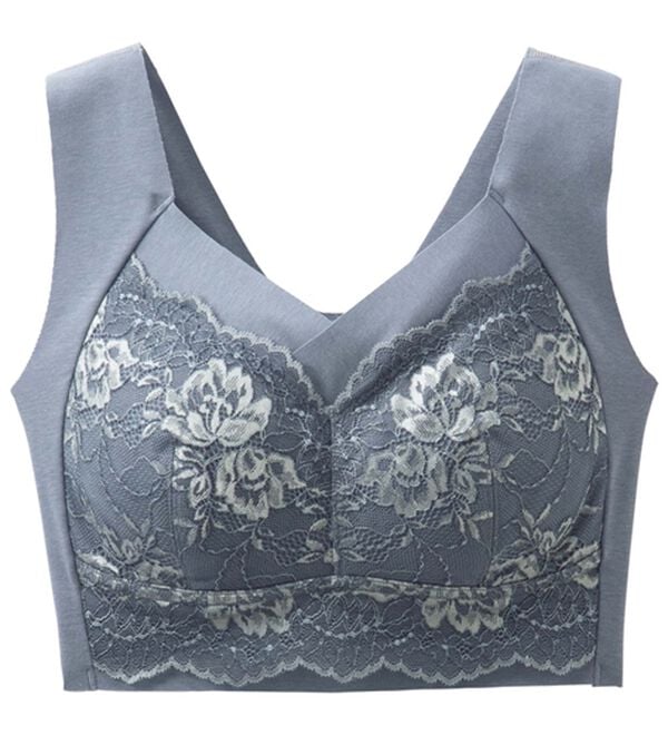 LAVIENNE（ラヴィエンヌ）の「【４色組】楽なママお出かけブラ（ノンワイヤーブラ）」｜詳細画像