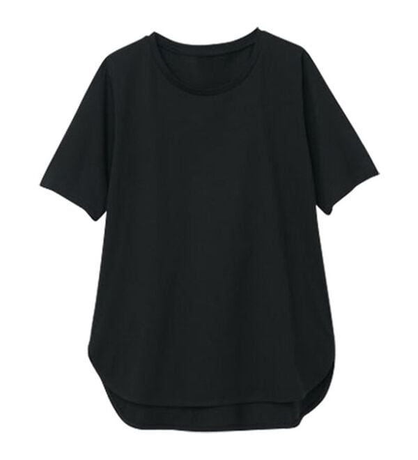 RANAN（ラナン）の「＜ＢＣ＞綿１００％ひんやりラウンドヘムプルオーバー（カットソー）」｜詳細画像