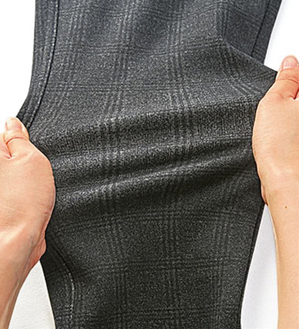 BELLUNA（ベルーナ）の「ラクふわスッキリ！静電気防止裏ファーパンツ（フルレングスパンツ）」｜詳細画像