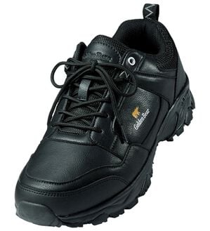 「＜ゴールデンベア＞防水設計シューズ（メンズスニーカー）」｜ショートブラック