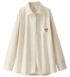 BELLUNA（ベルーナ）の「風が抜ける爽やかシャツ（シャツ）」｜オフホワイト