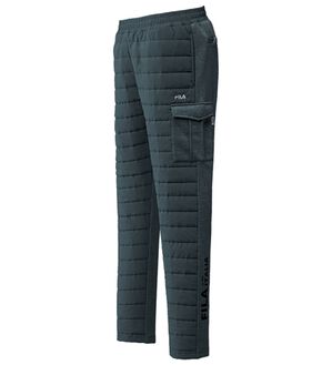 「＜フィラ＞ハイブリッドダウンカーゴパンツ（メンズフルレングスパンツ）」｜グレー
