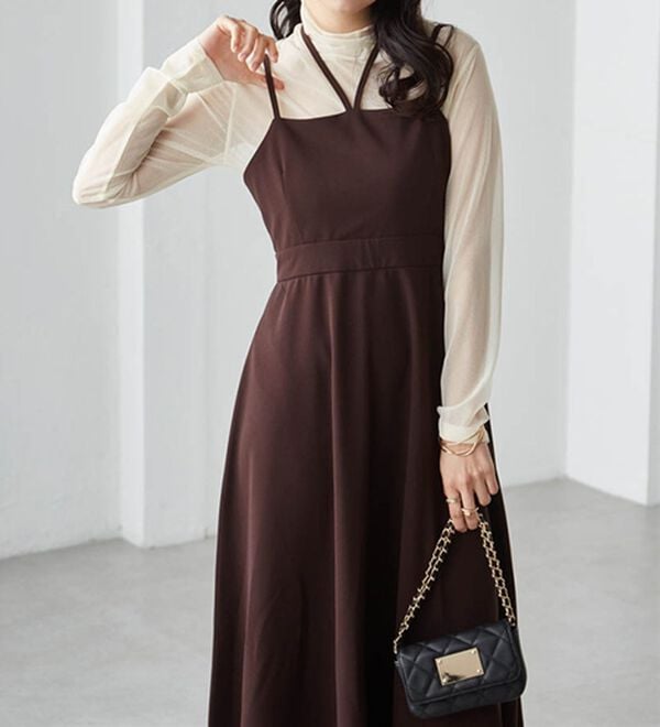 RANAN（ラナン）の「ホルターネックキャミワンピース（その他ワンピース）」｜詳細画像