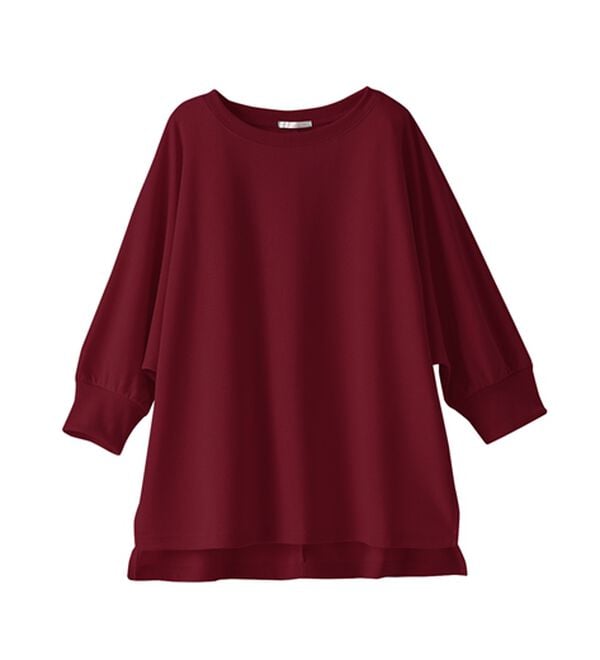 BELLUNA（ベルーナ）の「リブ切替ドルマンデザインプルオーバー（カットソー）」｜詳細画像