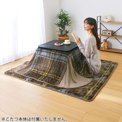 「お買得！コンパクトこたつ布団２点セット（こたつ布団）」