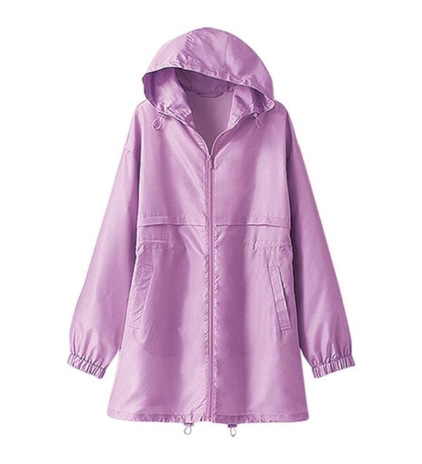 BELLUNA（ベルーナ）の「はっ水加工軽量パーカー（ポーチ付）（パーカー）」｜詳細画像