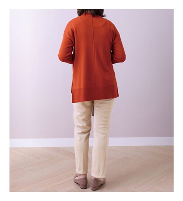 BELLUNA（ベルーナ）の「シアバター加工裏ベロア美脚フレアーパンツ（フルレングスパンツ）」｜詳細画像