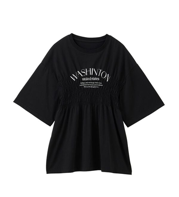 RANAN（ラナン）の「マルチファンクション　シャーリングプリントT（Tシャツ）」｜詳細画像