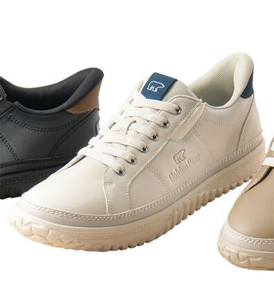 「＜ゴールデンベア＞かがまずラクチン！防水防滑カジュアルシューズ（メンズスニーカー）」